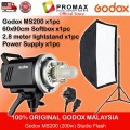 Godox MS-200 Monolight Studio Flash Single Kit Dual Kit Godox MS-200 Monolight Studio Flash Single Kit Dual Kit