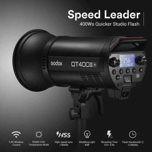 Godox Quicker Studio Flash QT400IIIM