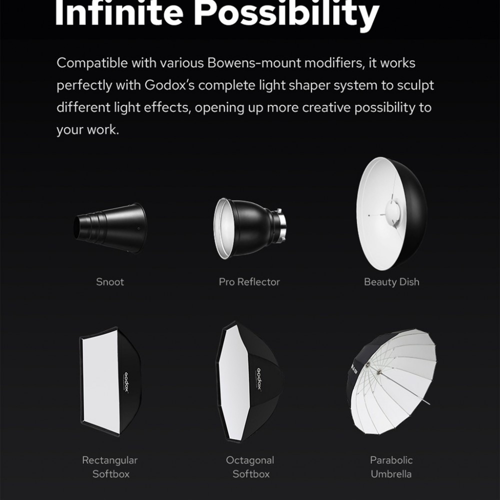 Godox Quicker Studio Flash QT600IIIM Godox Quicker Studio Flash QT600IIIM