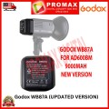 Godox WB87A (UPDATED VERSION) Rechargeable Lithium Ion Battery for AD600BM 100% Ori GODOX Godox WB87A (UPDATED VERSION) Rechargeable Lithium Ion Battery for AD600BM 100% Ori GODOX