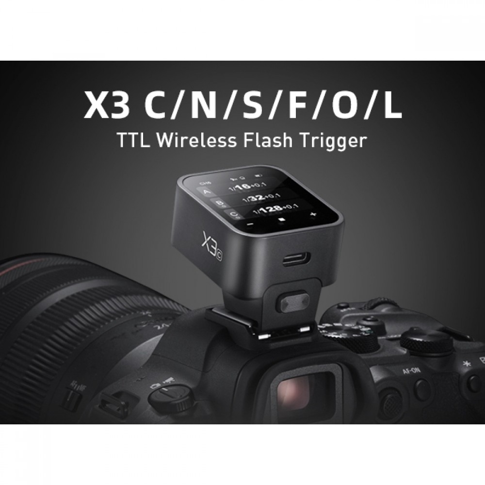 GODOX X3 Trigger TTL ( Fuji , Sony , Nikon , Olympus , Canon ) 100% Original Malaysia GODOX X3 Trigger TTL ( Fuji , Sony , Nikon , Olympus , Canon ) 100% Original Malaysia