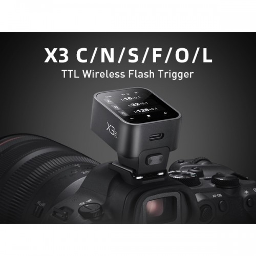 GODOX X3 Trigger TTL ( Fuji , Sony , Nikon , Olympus , Canon ) 100% Original Malaysia