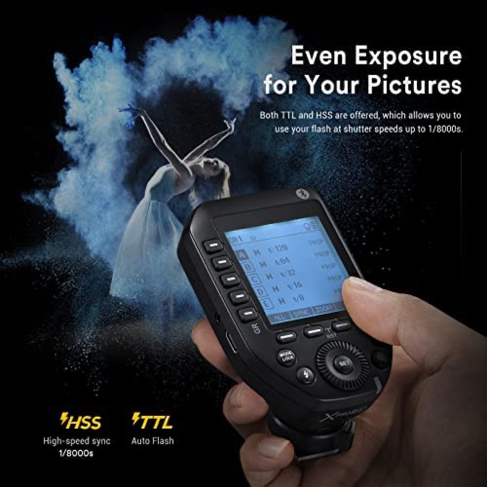 GODOX XPRO II TTL FLASH WIRELESS TRIGGER for Nikon,Canon,Sony,Fuji and Olympus (Original GODOX Malaysia) GODOX XPRO II TTL FLASH WIRELESS TRIGGER for Nikon,Canon,Sony,Fuji and Olympus (Original GODOX Malaysia)