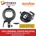 GODOX S2 Speedlite Bracket ( Bowens mount ) 100% Original Malaysia GODOX S2 Speedlite Bracket ( Bowens mount ) 100% Original Malaysia