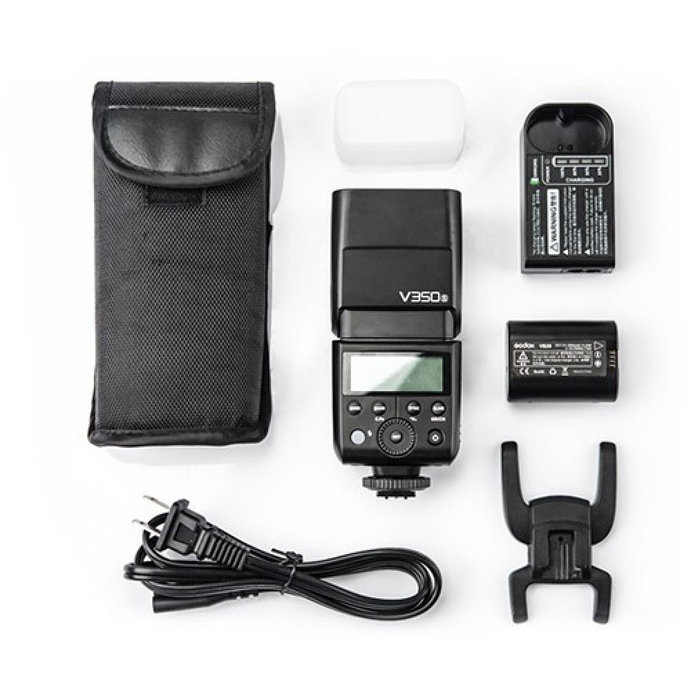 GODOX V350 Series TTL for Canon / Sony / Fuji / Nikon 2.4G Li-ion Camera Flash with Built-in Rechargeable Battery GODOX V350 Series TTL for Canon / Sony / Fuji / Nikon 2.4G Li-ion Camera Flash with Built-in Rechargeable Battery