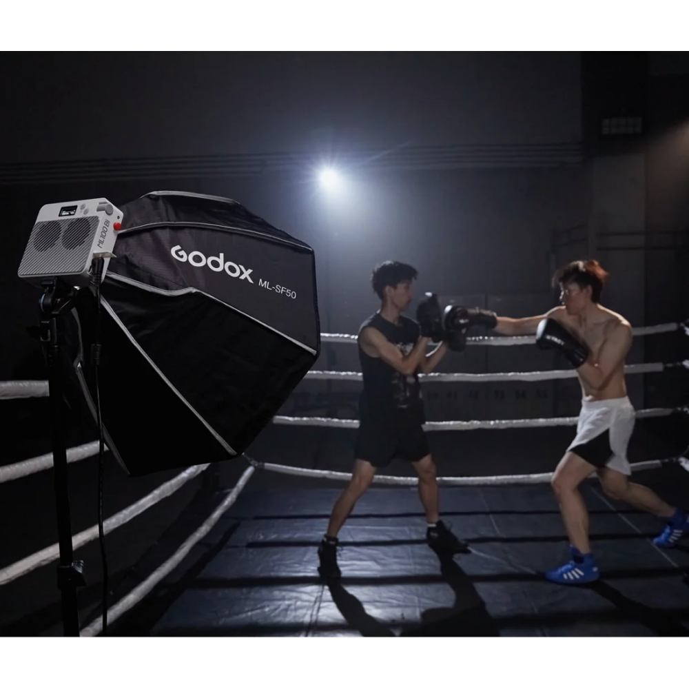 Godox Softbox ML-SF50 Modifier Diffusion Dome Octa for ML100Bi ML-60IIBi ML60Bi ML60 ML30Bi ML30 Godox Softbox ML-SF50 Modifier Diffusion Dome Octa for ML100Bi ML-60IIBi ML60Bi ML60 ML30Bi ML30