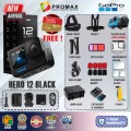 GoPro Hero 12 Black + SD Card Adventure Travel Sport 27MP 5K60 Hypersmooth 5.0 / 6.0 Action Camera GoPro Hero 12 Black + SD Card Adventure Travel Sport 27MP 5K60 Hypersmooth 5.0 / 6.0 Action Camera
