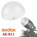 Godox AK-R11 Dome Diffuser for Round Head Flash Heads V1 AD100PRO (ORIGINAL GODOX MALAYSIA) Godox AK-R11 Dome Diffuser for Round Head Flash Heads V1 AD100PRO (ORIGINAL GODOX MALAYSIA)