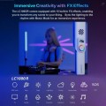Godox LC1000R Handheld RGB Light Stick 100W LED Video Light Wand 2500K-8500K Godox LC1000R Handheld RGB Light Stick 100W LED Video Light Wand 2500K-8500K
