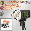 Godox Witstro AD600BM Sync1/8000S 2.4G Wireless Manual All-In-One Outdoor Strobe Light Speedlite 100% ORIGINAL 1Yr Warranty Godox Witstro AD600BM Sync1/8000S 2.4G Wireless Manual All-In-One Outdoor Strobe Light Speedlite 100% ORIGINAL 1Yr Warranty