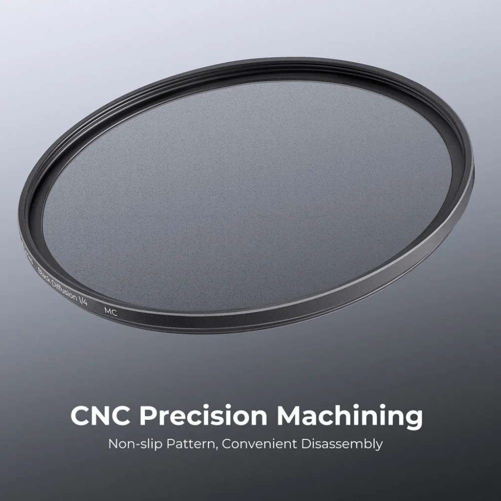 K&F Concept Nano-C Series 1/4 Black Moist Black Diffusion Filter Green Coatings K&F Concept Nano-C Series 1/4 Black Moist Black Diffusion Filter Green Coatings