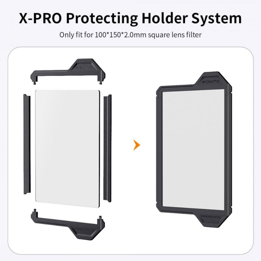 K&F Concept 100x100mm 100x150mm Filter Protection Frame 2 Pack - Nano X Pro Series for GND ND Reverse GND K&F Concept 100x100mm 100x150mm Filter Protection Frame 2 Pack - Nano X Pro Series for GND ND Reverse GND