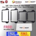 K&F Concept 100x100mm 100x150mm Filter Protection Frame 2 Pack - Nano X Pro Series for GND ND Reverse GND K&F Concept 100x100mm 100x150mm Filter Protection Frame 2 Pack - Nano X Pro Series for GND ND Reverse GND
