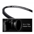 K&F 18 Pieces Filter Ring Adapter Set (SKU.0629) (Includes 9pcs Step Up Ring Set + 9pcs Step Down Ring Set) SKU.0629 K&F 18 Pieces Filter Ring Adapter Set (SKU.0629) (Includes 9pcs Step Up Ring Set + 9pcs Step Down Ring Set) SKU.0629