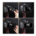 K&F 18 Pieces Filter Ring Adapter Set (SKU.0629) (Includes 9pcs Step Up Ring Set + 9pcs Step Down Ring Set) SKU.0629 K&F 18 Pieces Filter Ring Adapter Set (SKU.0629) (Includes 9pcs Step Up Ring Set + 9pcs Step Down Ring Set) SKU.0629