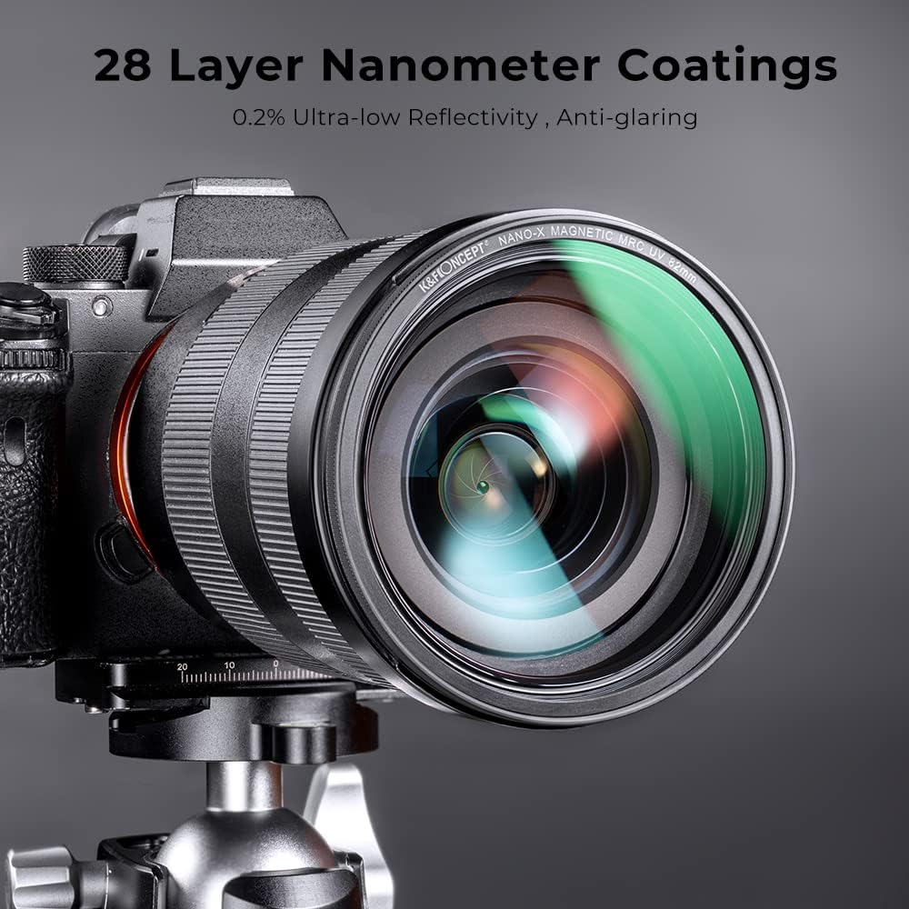 K&F Nano-X Series, MCUV+CPL+ND1000+Magnet Adapter 28 Multi-Layer | Include Bag | Waterproof & Scratch Resistant SKU 1627 K&F Nano-X Series, MCUV+CPL+ND1000+Magnet Adapter 28 Multi-Layer | Include Bag | Waterproof & Scratch Resistant SKU 1627