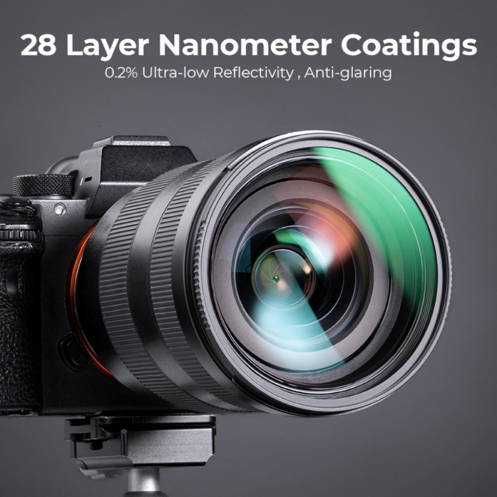 K&F Concept Nano-X Series MRC UV Protection Filter Ultra-Slim MCUV Filter Anti Scratch Coating K&F Concept Nano-X Series MRC UV Protection Filter Ultra-Slim MCUV Filter Anti Scratch Coating