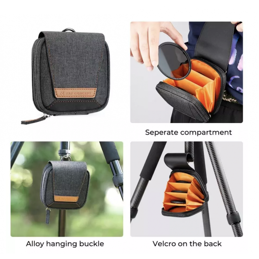 K&F Nano-X Series, Magnetic Lens Filter Kit CPL+ND8+ND64+ Magnetic Adapter Ring+Magnetic Lens Cap 5 in 1 Quick Swap System 28 Multi-Layer | Include Bag | Waterproof & Scratch Resistant 82MM SKU.2144 K&F Nano-X Series, Magnetic Lens Filter Kit CPL+ND8+ND64+ Magnetic Adapter Ring+Magnetic Lens Cap 5 in 1 Quick Swap System 28 Multi-Layer | Include Bag | Waterproof & Scratch Resistant 82MM SKU.2144