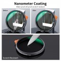 K&F Concept Variable ND Filter ND2-ND400 (9 Stop) VND Filter Waterprof Scratch Resistant Nano-X Series K&F Concept Variable ND Filter ND2-ND400 (9 Stop) VND Filter Waterprof Scratch Resistant Nano-X Series