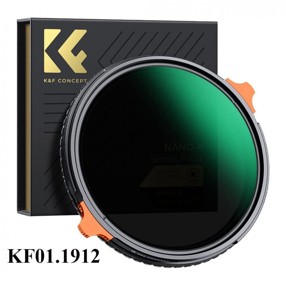 K&F Nano-X Variable ND4-64 & CPL Filter 28 Layer Coating 2 in 1 8K 2-6 stops K&F Nano-X Variable ND4-64 & CPL Filter 28 Layer Coating 2 in 1 8K 2-6 stops