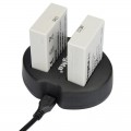 Canon LP-E8 Battery Charger for Canon Camera LP E8 Kingma Dual USB Canon LP-E8 Battery Charger for Canon Camera LP E8 Kingma Dual USB