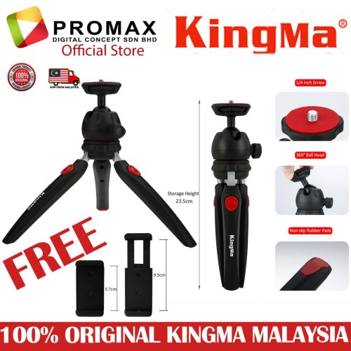KingMa BMU006 PIXI PLUS / PIXI EVO Mini Table Top Tripod for Video Shooting Camera Vlog