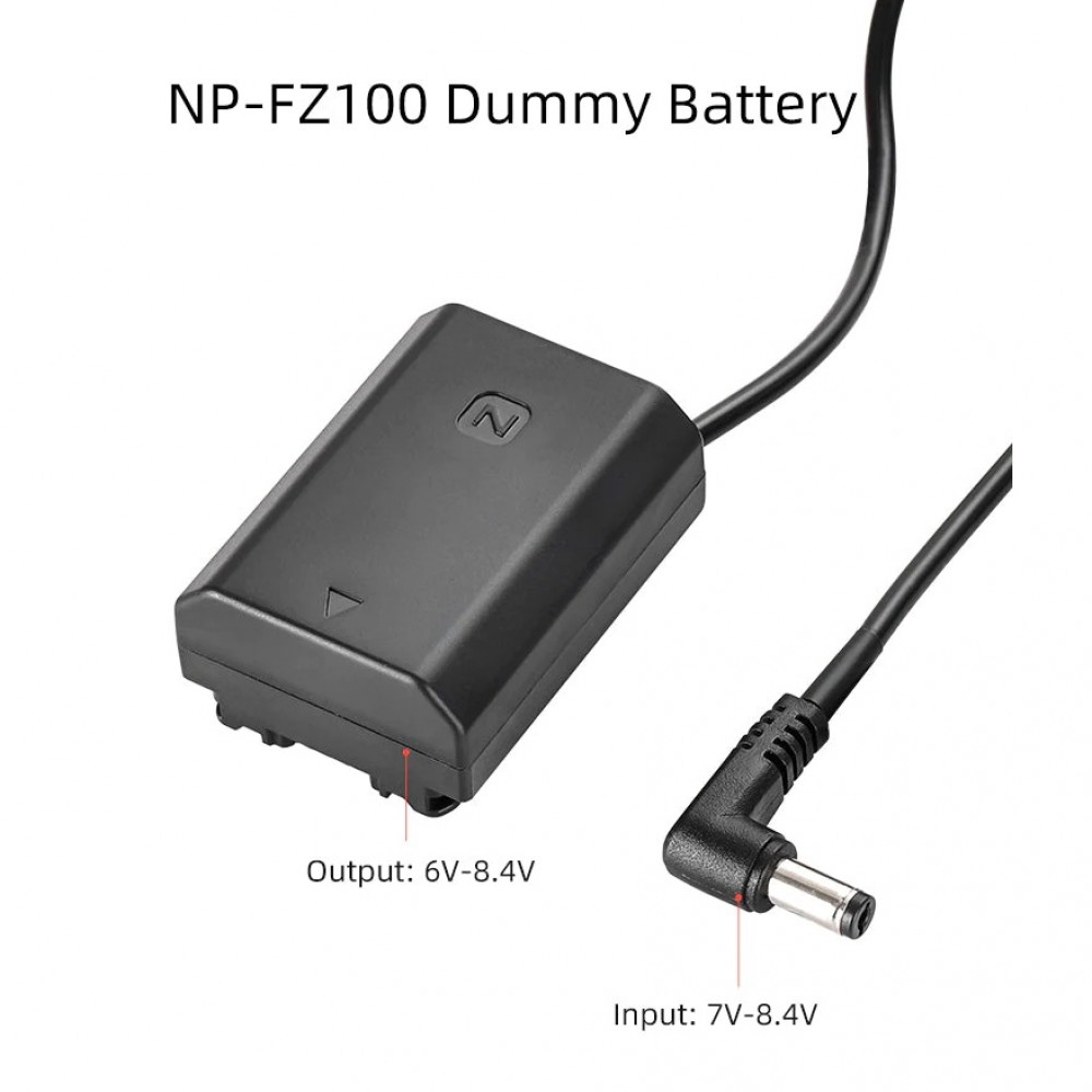 KingMa Dummy Battery Kit With AC Power Supply Adapter for Sony NP-FZ100 KingMa Dummy Battery Kit With AC Power Supply Adapter for Sony NP-FZ100