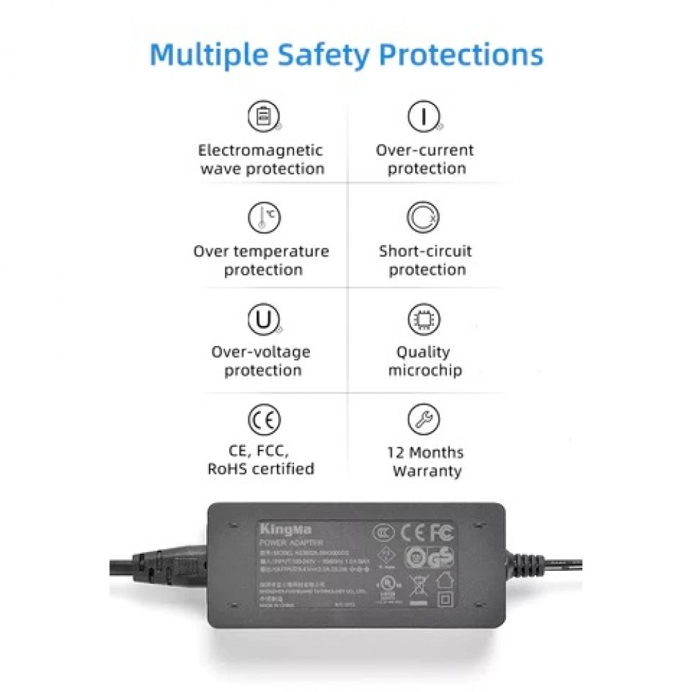 KingMa Dummy Battery Kit With AC Power Supply Adapter for Canon LP-E6 / LP-E17 / LP-E12 KingMa Dummy Battery Kit With AC Power Supply Adapter for Canon LP-E6 / LP-E17 / LP-E12