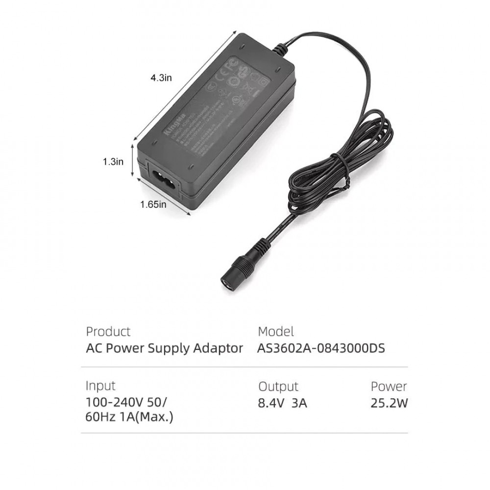 KingMa Dummy Battery Kit With AC Power Supply Adapter for Canon LP-E6 / LP-E17 / LP-E12 KingMa Dummy Battery Kit With AC Power Supply Adapter for Canon LP-E6 / LP-E17 / LP-E12