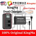 KingMa LP-E17 Battery / LCD Dual Charger Kit 1040mAh Canon E17 LPE17 for RP R8 R50 750D 800D 850D R50 R100 R10 KingMa LP-E17 Battery / LCD Dual Charger Kit 1040mAh Canon E17 LPE17 for RP R8 R50 750D 800D 850D R50 R100 R10