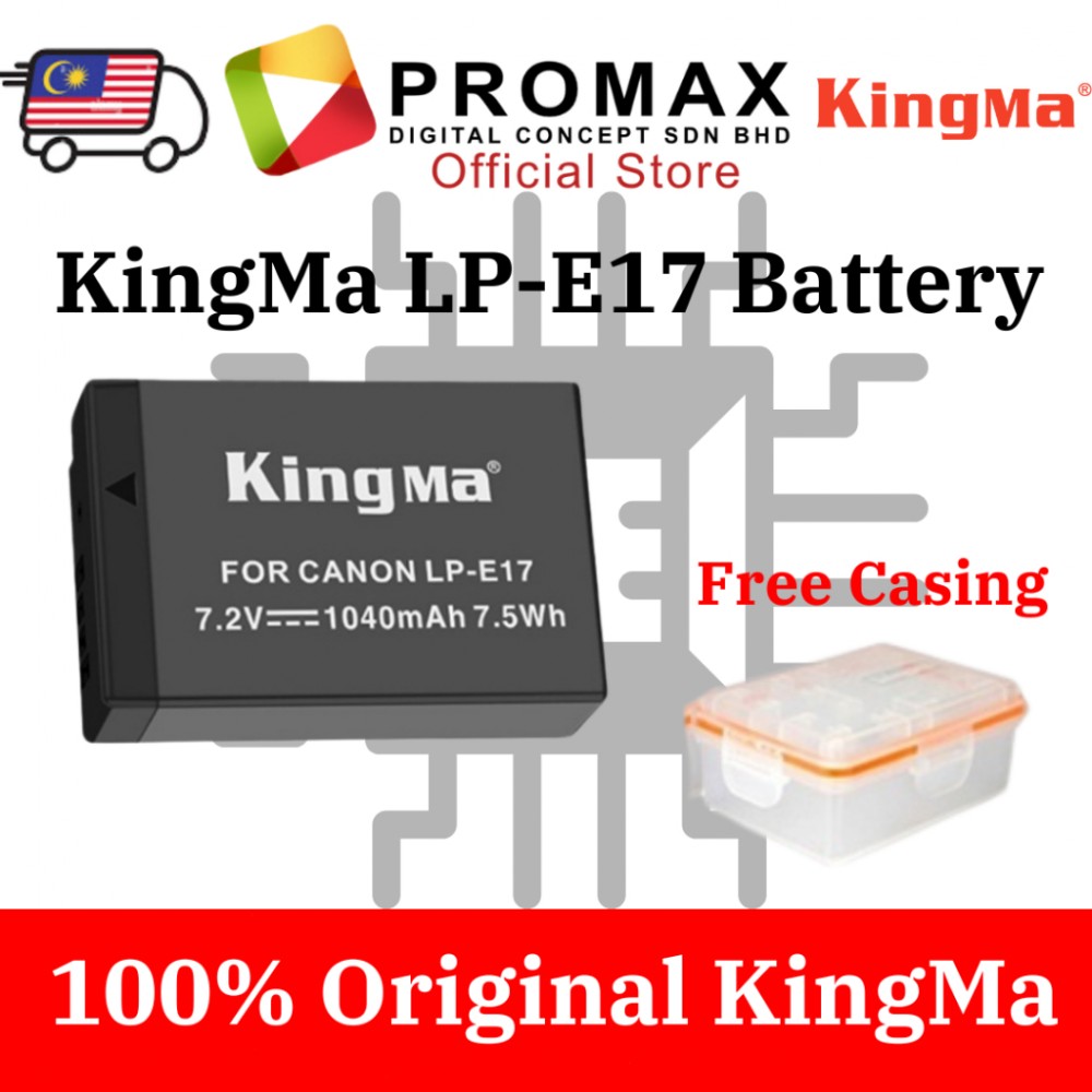 KingMa LP-E17 Battery / LCD Dual Charger Kit 1040mAh Canon E17 LPE17 for RP R8 R50 750D 800D 850D R50 R100 R10 KingMa LP-E17 Battery / LCD Dual Charger Kit 1040mAh Canon E17 LPE17 for RP R8 R50 750D 800D 850D R50 R100 R10