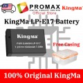 KingMa LP-E17 Battery / LCD Dual Charger Kit 1040mAh Canon E17 LPE17 for RP R8 R50 750D 800D 850D R50 R100 R10 KingMa LP-E17 Battery / LCD Dual Charger Kit 1040mAh Canon E17 LPE17 for RP R8 R50 750D 800D 850D R50 R100 R10