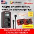 KingMa LP-E6NH 2400mAh Battery with FREE Battery Case / LCD Dual Charger Kit for Canon EOS
