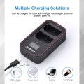 KingMa LP-E6NH 2400mAh Battery with FREE Battery Case / LCD Dual Charger Kit for Canon EOS KingMa LP-E6NH 2400mAh Battery with FREE Battery Case / LCD Dual Charger Kit for Canon EOS