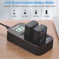 KingMa NP-FW50 1080 mAh Battery with FREE battery case / LCD Dual Charger Kit for Sony KingMa NP-FW50 1080 mAh Battery with FREE battery case / LCD Dual Charger Kit for Sony