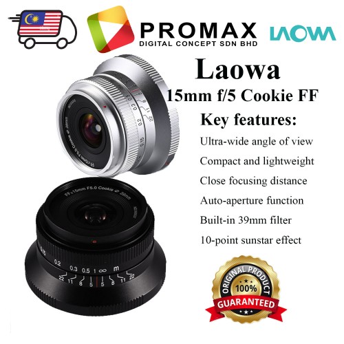Laowa 15mm f/5 Cookie FF Lens