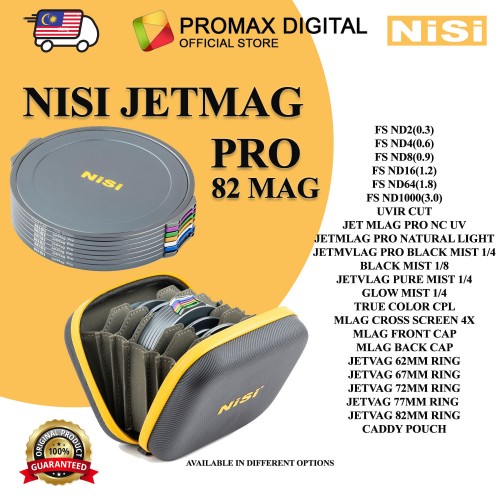 NISI JETMAG PRO FS ND / PRO UVIR CUT / NC UV / BLACK MIST / TRUE COLOR / CROSS SCREEN / RING / NATURAL NIGHT