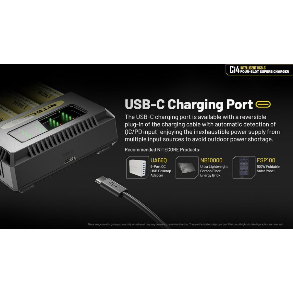 Nitecore Ci2 & Ci4 Intelligent USB-C Superb Chargers Nitecore Ci2 & Ci4 Intelligent USB-C Superb Chargers