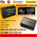 NITECORE UFZ100 USB-C Rechargeable Li-ion Battery NP-FZ100 for Sony α7 III α7R III α7R Ⅳ α7S III α9 α9 II NITECORE UFZ100 USB-C Rechargeable Li-ion Battery NP-FZ100 for Sony α7 III α7R III α7R Ⅳ α7S III α9 α9 II