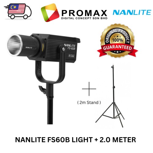 Nanlite FS-60B Bi-Color Studio Spotlight (Original Malaysia Nanlite)
