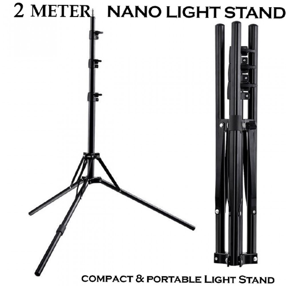Nano Light Stand 1.7Meter / 2Meter for Studio Lighting Nano Light Stand 1.7Meter / 2Meter for Studio Lighting