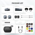 Godox Cube-SC Black/White 2-Person Wireless Microphone System with USB-C Connector for Mobile Devices (2.4 GHz). Godox Cube-SC Black/White 2-Person Wireless Microphone System with USB-C Connector for Mobile Devices (2.4 GHz).