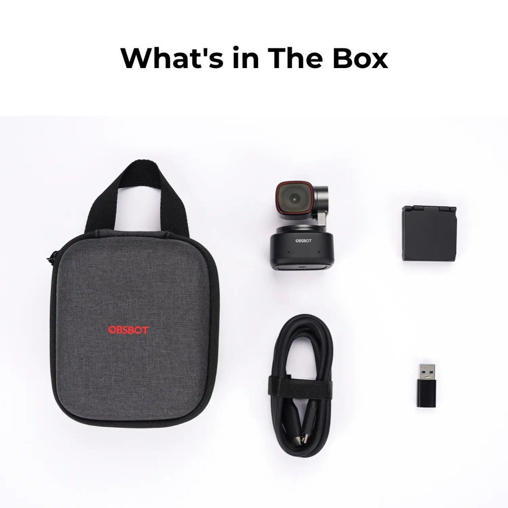 OBSBOT Tiny 2 AI-Powered PTZ 4K Webcam OBSBOT Tiny 2 AI-Powered PTZ 4K Webcam