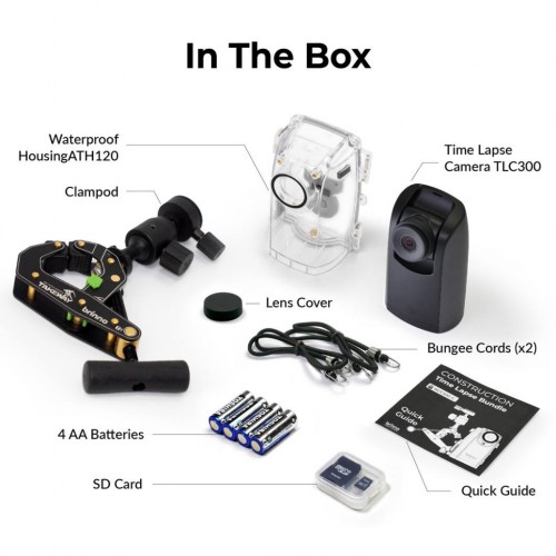 ORIGINAL BRINNO BCC300-C CONSTRUCTION TIME LAPSE CAMERA BUNDLE PACK CLAMP EDITION