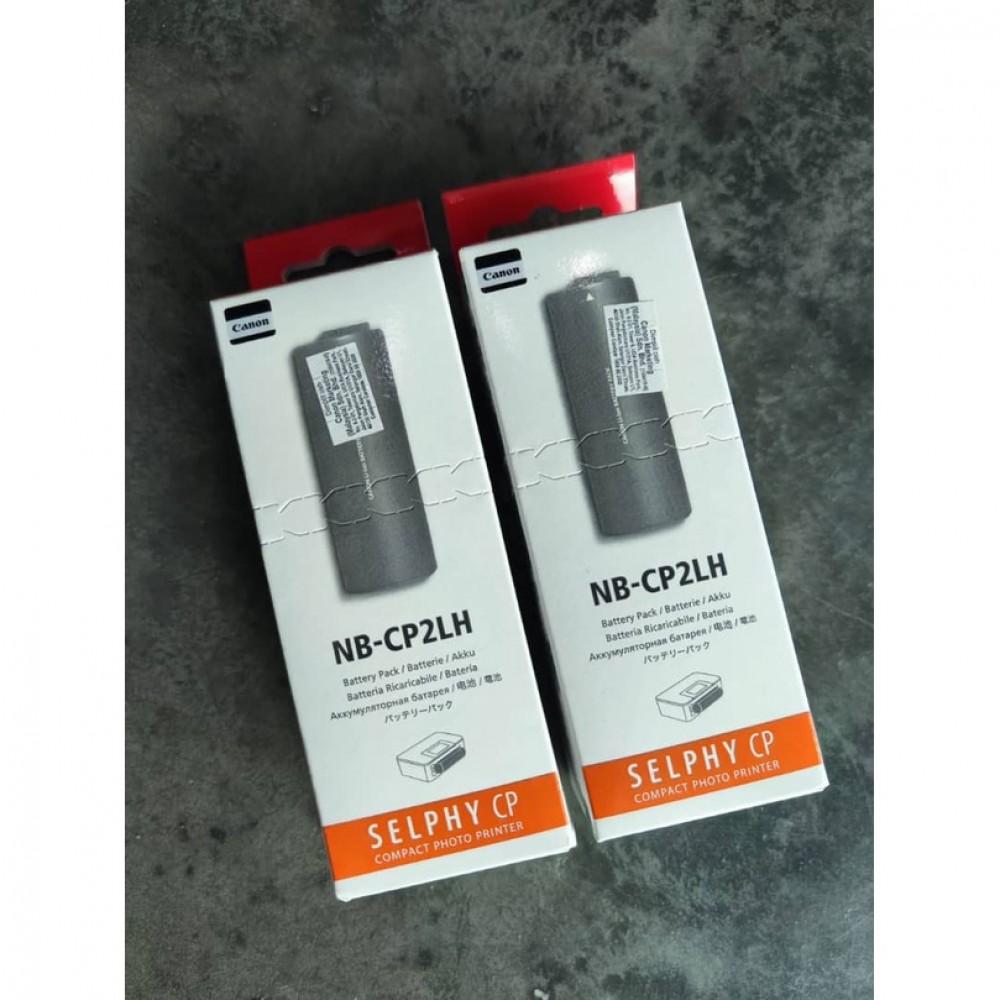 ORIGINAL CANON NB-CP2LH / NB-CP2L BATTERY PACK - for Selphy CP-1300 CP-1500 ORIGINAL CANON NB-CP2LH / NB-CP2L BATTERY PACK - for Selphy CP-1300 CP-1500