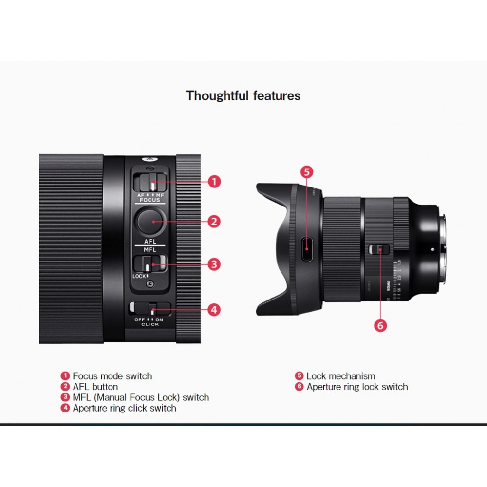Original Sigma 24mm f1.4 DG DN Art Lens for Sony E mount 100% Original Sigma Malaysia Original Sigma 24mm f1.4 DG DN Art Lens for Sony E mount 100% Original Sigma Malaysia