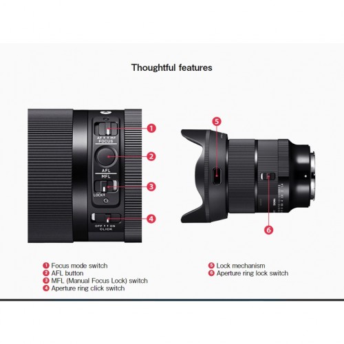 Original Sigma 24mm f1.4 DG DN Art Lens for Sony E mount  100% Original Sigma Malaysia