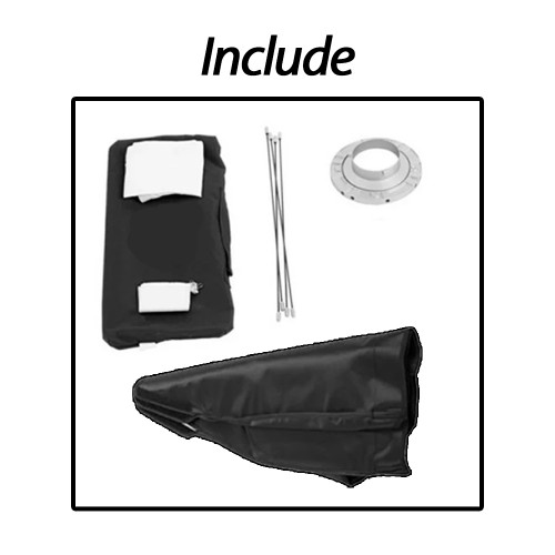 Promax Softbox 60x90cm Rectangular Soft box with Easy SB-BW Bowens Mount for photography / videography