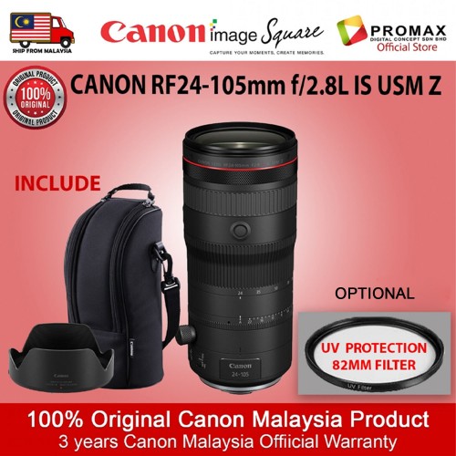 CANON RF24-105MM  F/2.8L IS USM Z (Original Canon Malaysia)