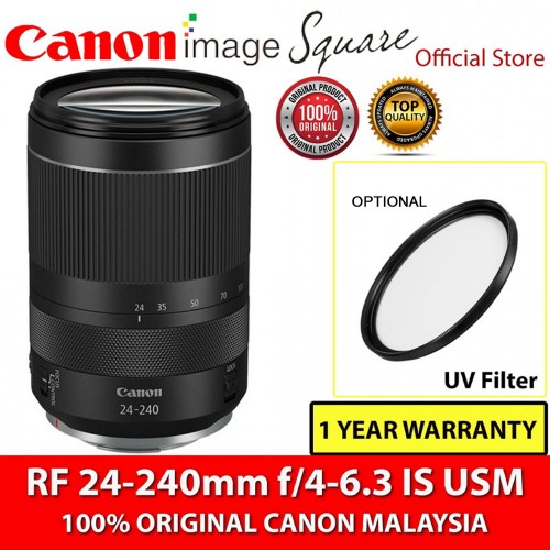 Canon RF 24-240mm f4-6.3 IS USM (Original Canon Malaysia)